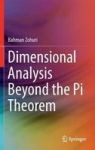 Dimensional Analysis Beyond The Pi Theorem Hardcover 1ST Ed. 2017