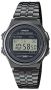 Casio Retro A171WEGG-1ADF Black Round Digital Watch