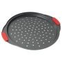 Top Quality Perforated Pizza Pan Nonstick Carbon Steel Pizza Baking Tray