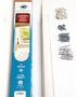 Viewprotect - Transparent Burglar Guards - 6PACK 1000MM