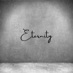 Eternity - L 450MM Grey Font 1
