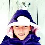 Swan Hooded Blanket