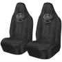 Rugged Life Car Seat Covers - Set Of 2 - Black