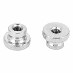 Culnflun Knurled Thumb Nuts Plated Carbon Steel Hand Tighten Nuts Assorted Sizes M3 M4 M5 M6 M8 M10 For Diy Projects Home Improv
