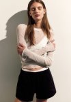 Sweatshirt Shorts - Black