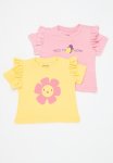 PoP Candy 2 Pack Tee - Pink & Yellow