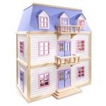 Melissa Multi-level Wooden Doll House