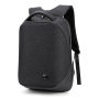 Arctichunter Velvet Stylish Anti-theft Laptop Backpack And Bag - Black