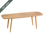 Surfboard Coffee Table In Oak