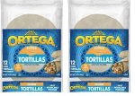 Ortega Tortillas Flour 6 Inch 12 Tortillas Pack Of 2