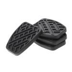 Stobaza 4PCS Clutch Pedal Pads Slip Rubber Covers For Cars Easy Installation Foot Pedal Cushion For Enhanced Driving Comfort And