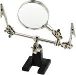 Helping Hand Magnifier For Soldering And Crafts Set Of 2