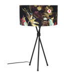 Hibiscus Black Mia Table Lamp