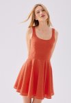 Broderie Anglaise Dress - Orange