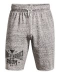 Men's Project Rock Terry Shorts - Onyx White Sm