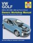 Vw Golf Petrol And Diesel   09 - 12   58 To 62   Paperback New Edition