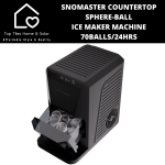 Snomaster Countertop Sphere-ball Ice Maker Machine - 70BALLS 24HRS