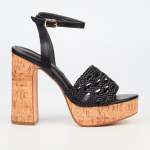 Clover 1 High Heel - Black - Black 6