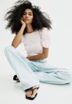 Puff-sleeved Top - Light Pink