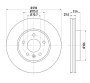 Stone Brake Disc Front BR12390