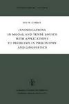 Investigations in Modal and Tense Logics with Applications to Problems in Philosophy and Linguistics