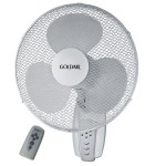 Goldair - 40CM Wall Mount Fan With Remote - White