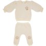 Made 4 Baby Girls 2 Piece Gold Embroidery Co-Ord Set Newborn