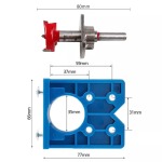 Cupboard Concealed Hinges Locator Jig Set 35MM