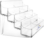 8 Pocket Clear Acrylic Business Card Holder For Desk Home Office Exhibition Plastic Baking Tools Kitchen Tool Set