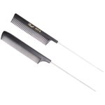 Krest 4630 & 4641 XL Pin Set Comb Carded Black
