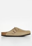 Birkenstock Boston Waxy Leather Regular - Tabacco Brown