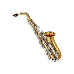 ALTO Yamaha Saxophone Lacquered Body With Silver Keys YAS26
