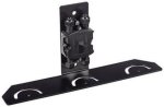Bosch Iir-mnt-tlb Bracket For Illuminator Triple L Black L-mount Wall Bracket For Three Illuminators IP67 Junction Box Included
