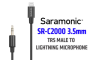 Saramonic 3 5MM Trs Male To Lightning Microphone