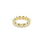 SWAROVSKI Imber Ring Round Cut White Gold-tone Plated - 60