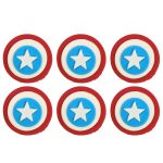 Superhero Disc Pack Of 6