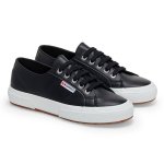 Superga Vegan Tumble 2750 Leather Classic - Black - 8