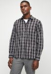 Jeep Long Sleeve Yarn Dyed Check - Black brown