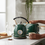 1.7L Stainless Steel Cordless Electric Kettle With Keep Warm