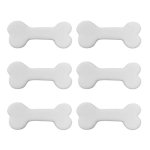 White Dog Bones Pack Of 6