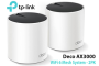 Tp Link Deco X55 AX3000 Whole Home Mesh Wi Fi 6 2 Pack