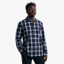 Men&apos S Navy & White Check Shirt