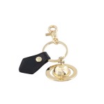 3D Orb Keyring -light Gold