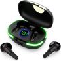 Wireless Earbuds With Deep Bass Stereo Sound And Noise-canceling Design