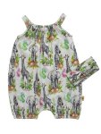 Watercolour Safari Baby Romper