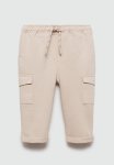 Trousers CARGOB7 - Light Pastel Brown