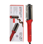 ENZOEN-9110 Magic Curling Iron Nano Ceramic Rod With Digital Display - Red