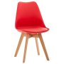 Tropique Dining Chair Tropical Design And Sturdiness Red