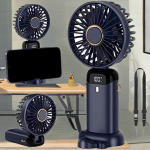 Portable Handheld MINI Fan With Power Display