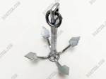 4KG Grapnel Anchor Hot Dip Galvanised